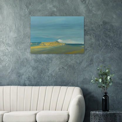 Oraibi, Hopi village, Arizona - Tonalism - Xavier Martinez Brushed Aluminum Print - 70x100 cm / 28x40 inches | Xavier Martinez Aluminum Print | Xavier Martinez Prints