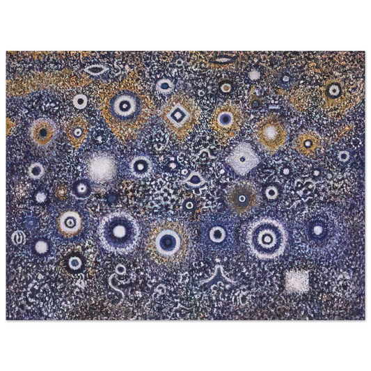 Richard Pousette-Dart - Night Landscape - 1971  75x100 cm / 30x40inches Fine Art Poster