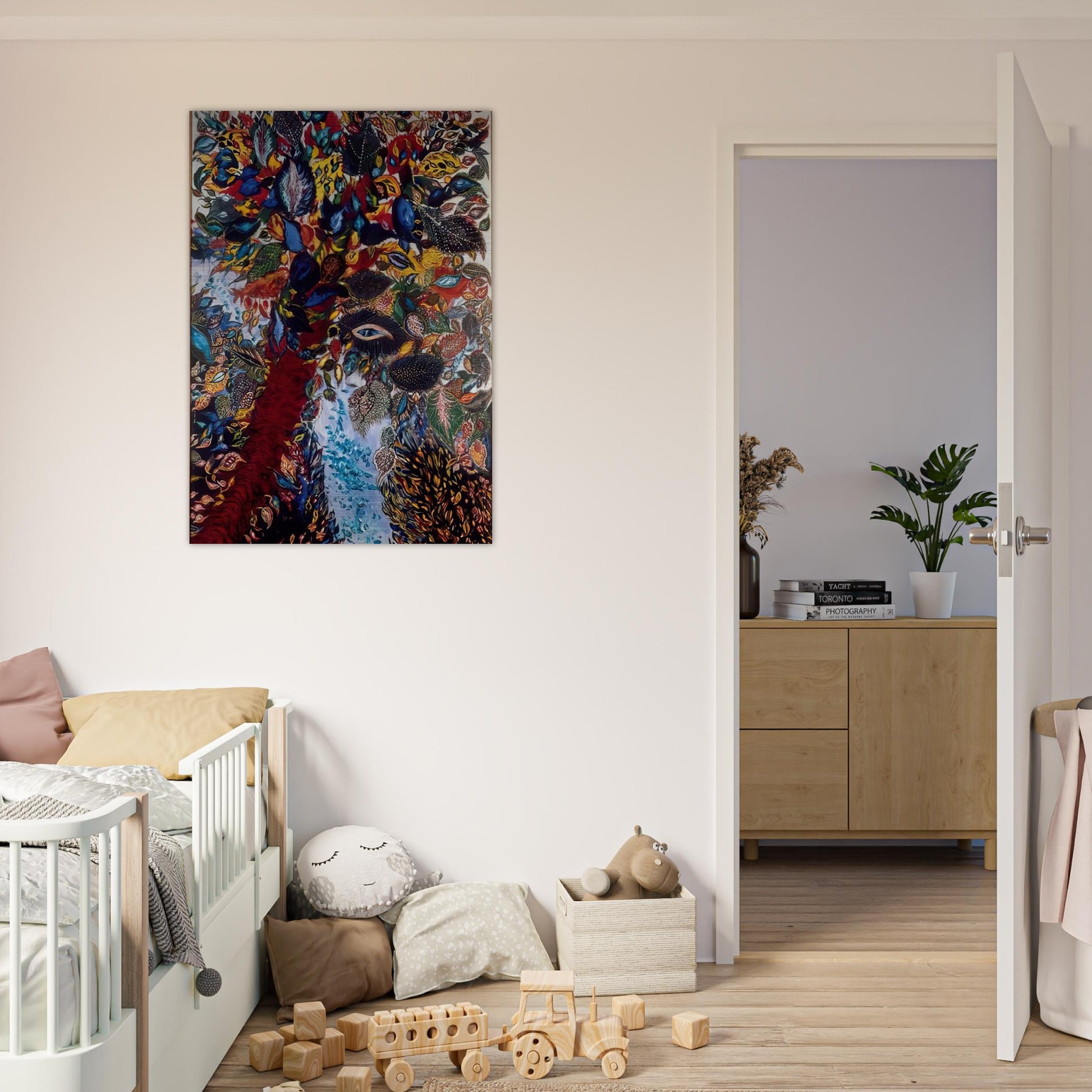 The Tree of Paradise - Seraphine Louis Brushed Aluminum Print - 70x100 cm / 28x40 inches | Seraphine Louis Aluminum Print | Seraphine Louis Prints