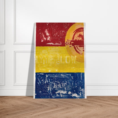 PERISCOPE I ULAE 200 - Jasper Johns Brushed Aluminum Print - 70x100 cm / 28x40 inches | Jasper Johns Aluminum Print | Jasper Johns Prints