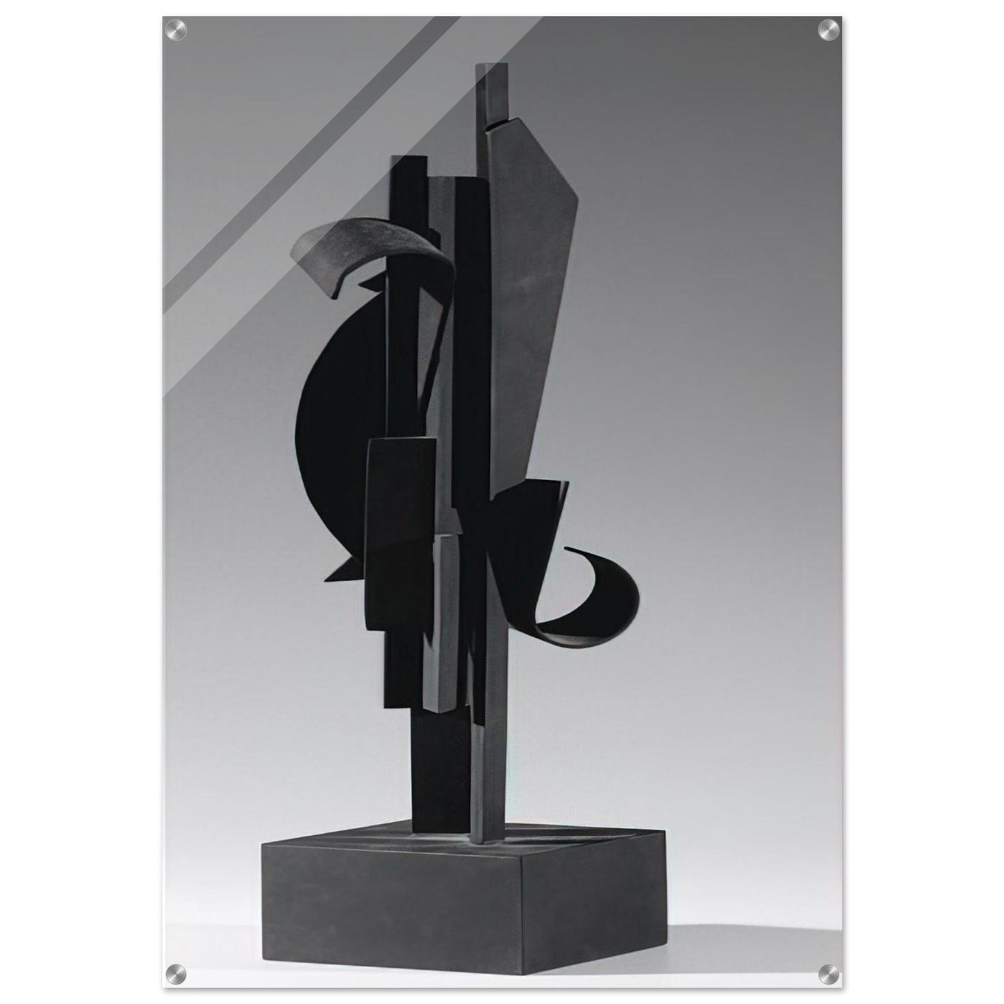 SKY HOOK MAQUETTE 1977 - Louise Nevelson Acrylic Print - 70x100 cm / 28x40″ inches | Louise Nevelson Wall Art | Louise Nevelson Prints