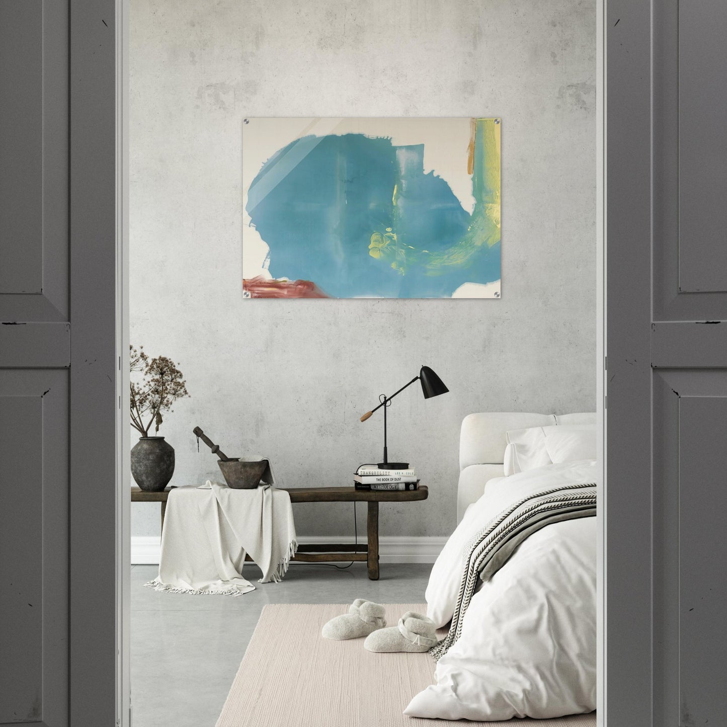 Where Necessary - 1977 - Helen Frankenthaler Acrylic Print - 70x100 cm / 28x40″ inches
