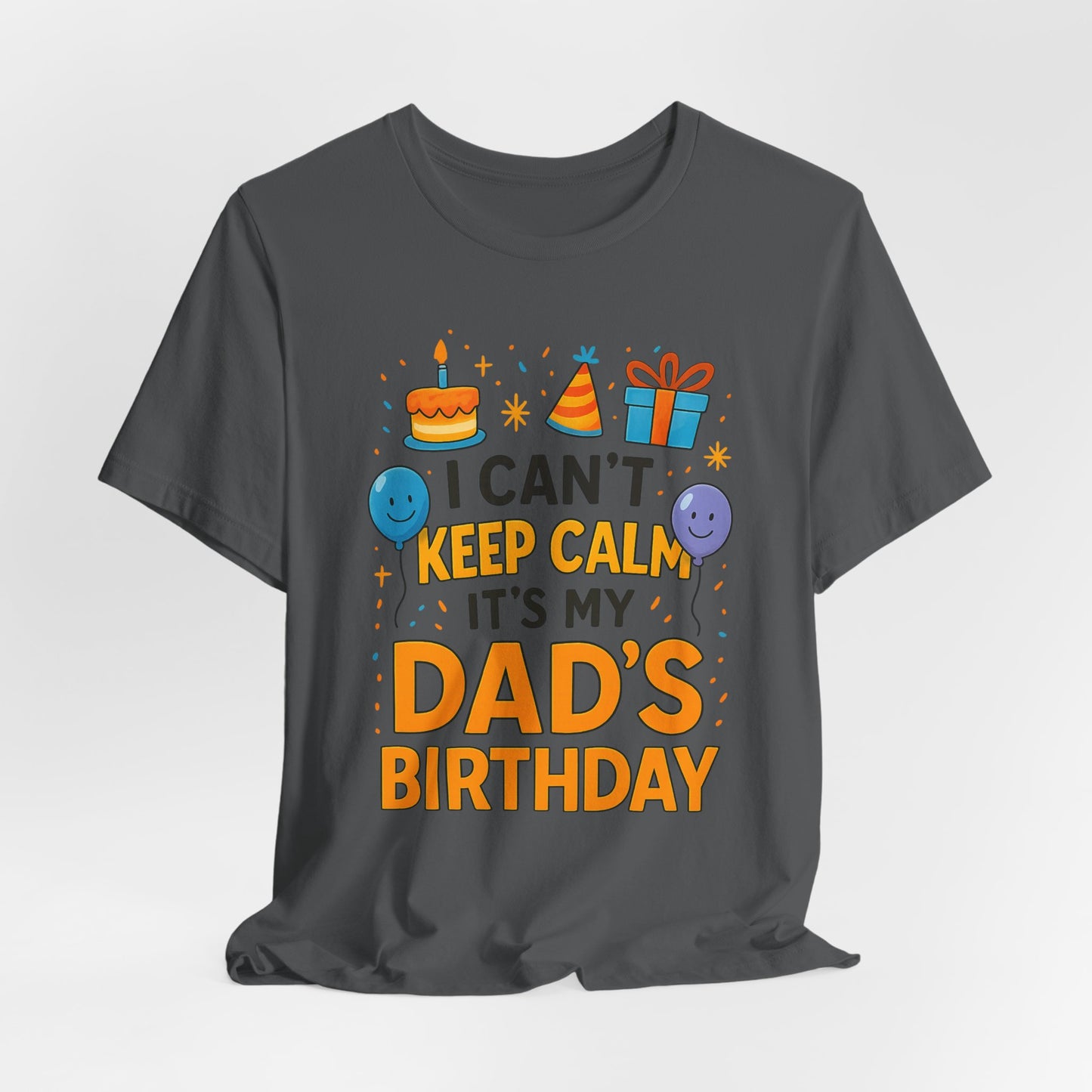 Regalo de cumpleaños para papá No puedo mantener la calma Es el cumpleaños de mi papá Feliz padre