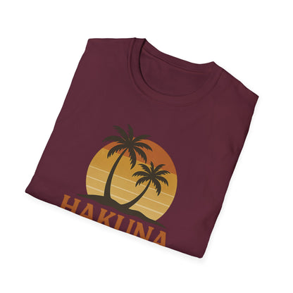 Camiseta con gráfico retro de Hakuna Matata, camiseta con vibra positiva "No Worries", camiseta vintage inspirada en los 90, camiseta con frase "Siéntete bien", regalo unisex