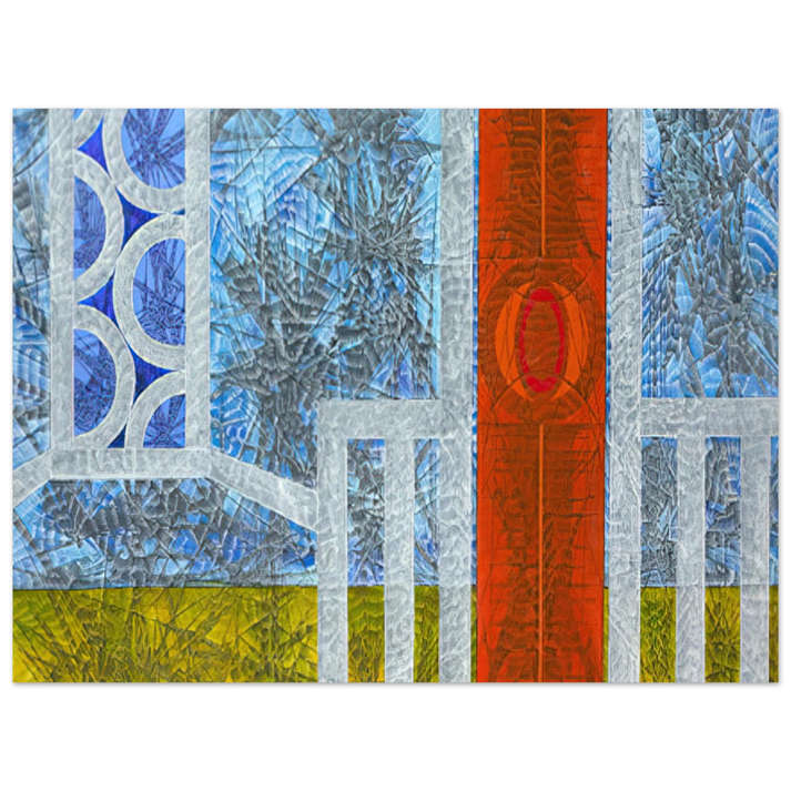 Jimmy Ernst - Epilogue - 1974  75x100 cm / 30x40inches Fine Art Poster