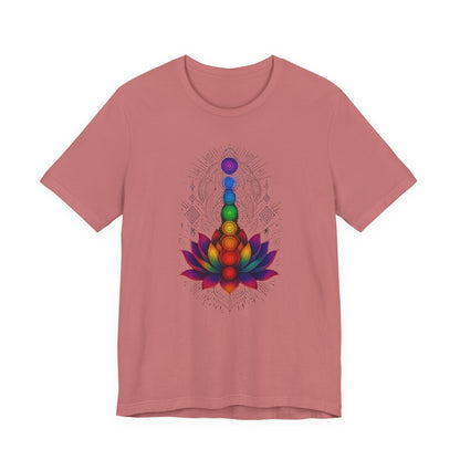 Amante del yoga espiritual de la flor de loto del chakra
