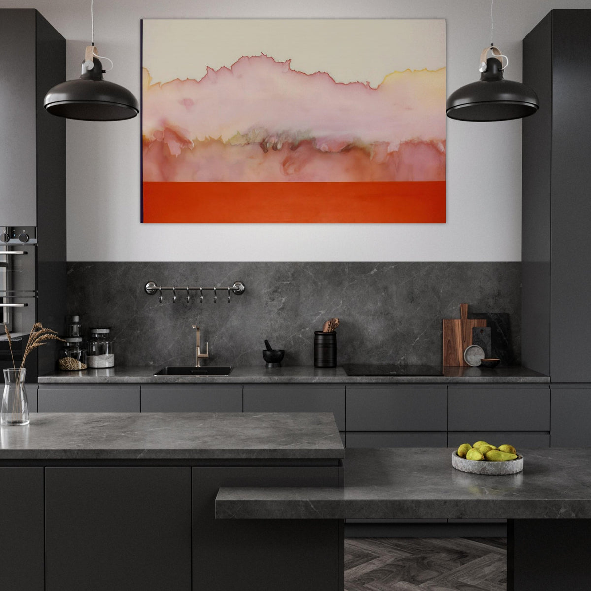 For Helen and Nicole - 1978 - Ronnie Landfield Art Prints - 100x150 cm / 40x60″ inches | Ronnie Landfield Poster | Ronnie Landfield Prints