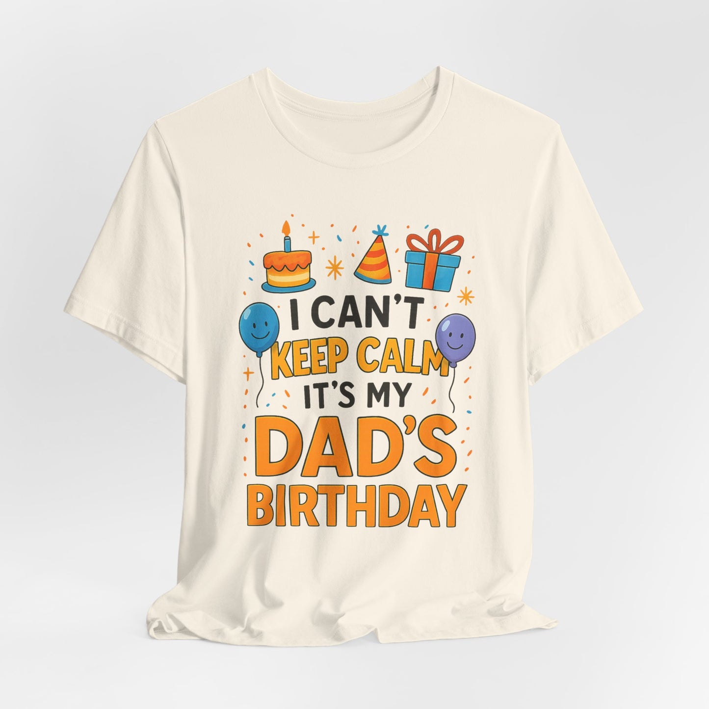 Regalo de cumpleaños para papá No puedo mantener la calma Es el cumpleaños de mi papá Feliz padre