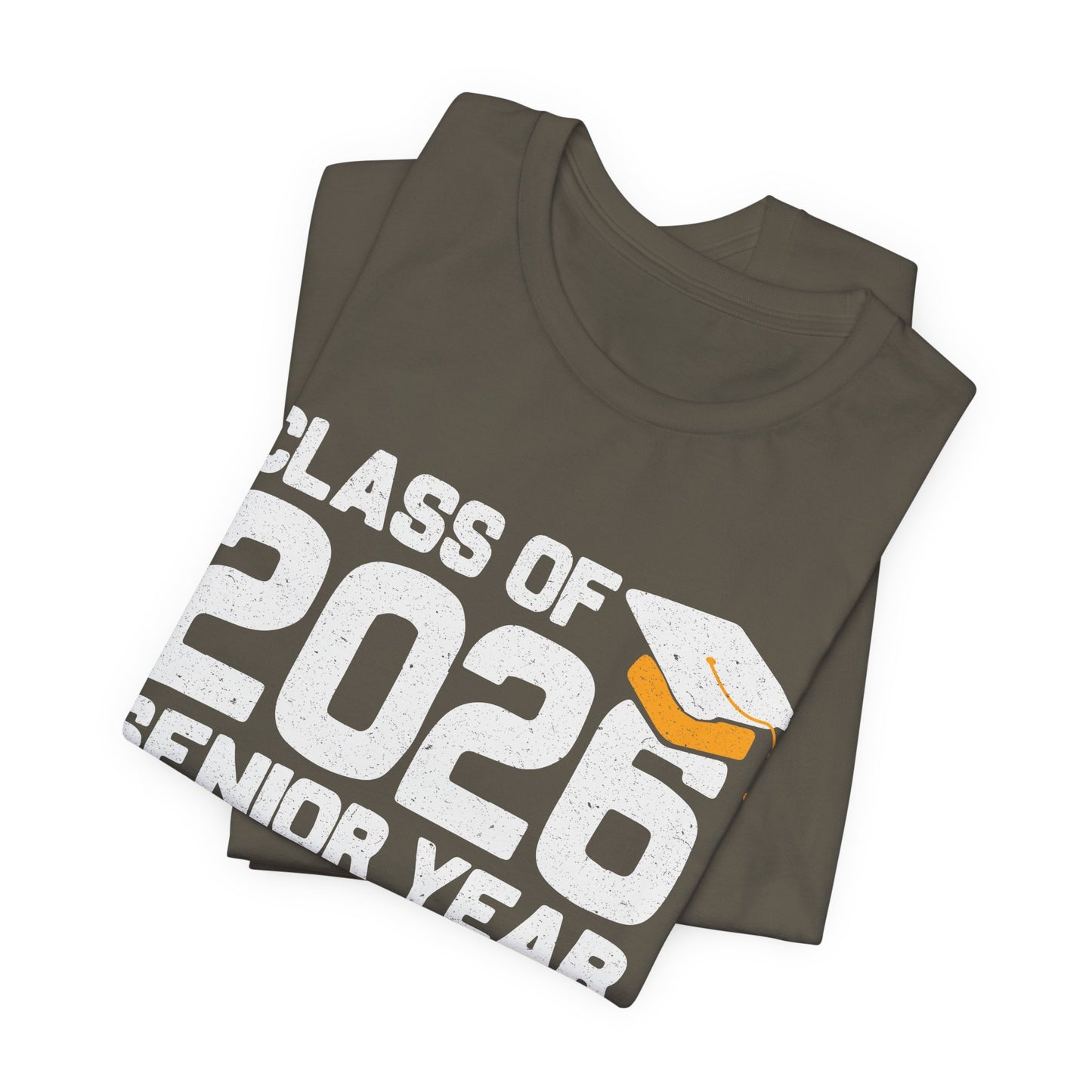 Camiseta de último año de la clase de 2026, camiseta de graduación, regalo de graduación unisex, ropa para estudiantes de último año de secundaria, camiseta con destino a la universidad