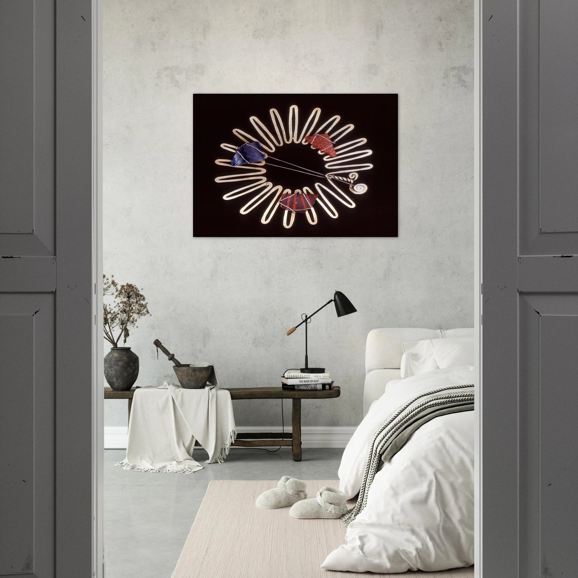 BROOCH 1938 - Alexander Calder Brushed Aluminum Print - 70x100 cm / 28x40 inches | Alexander Calder Aluminum Print | Alexander Calder Prints