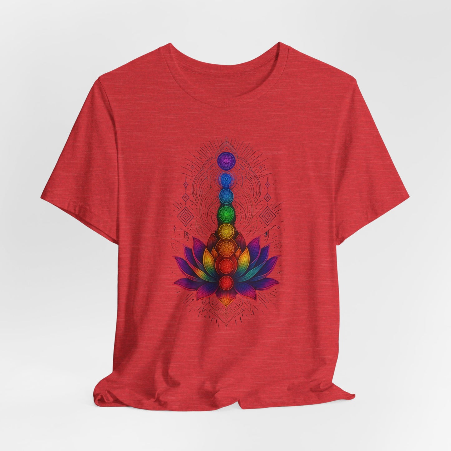 Amante del yoga espiritual de la flor de loto del chakra