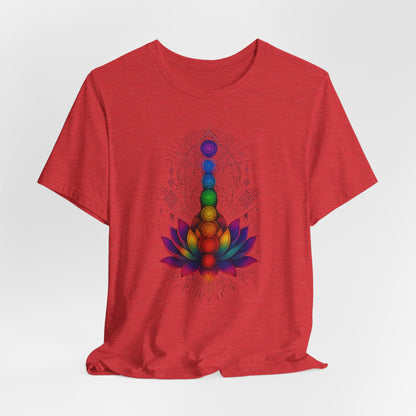 Amante del yoga espiritual de la flor de loto del chakra