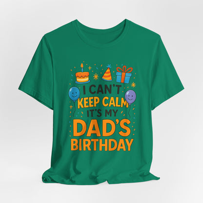 Regalo de cumpleaños para papá No puedo mantener la calma Es el cumpleaños de mi papá Feliz padre