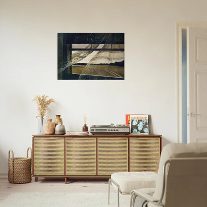 WIND FROM THE SEA 1947 - Andrew Wyeth Brushed Aluminum Print - 70x100 cm / 28x40 inches | Andrew Wyeth Aluminum Print | Andrew Wyeth Prints