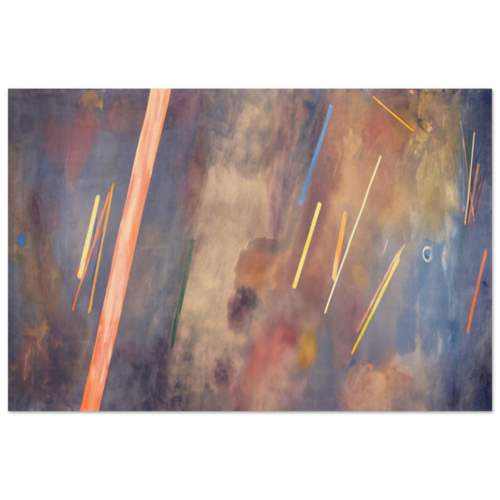 For William Blake - 1968 - Ronnie Landfield Art Prints - 100x150 cm / 40x60″ inches | Ronnie Landfield Poster | Ronnie Landfield Prints