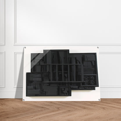 SKY JAG IV 1974 - Louise Nevelson Acrylic Print - 70x100 cm / 28x40″ inches