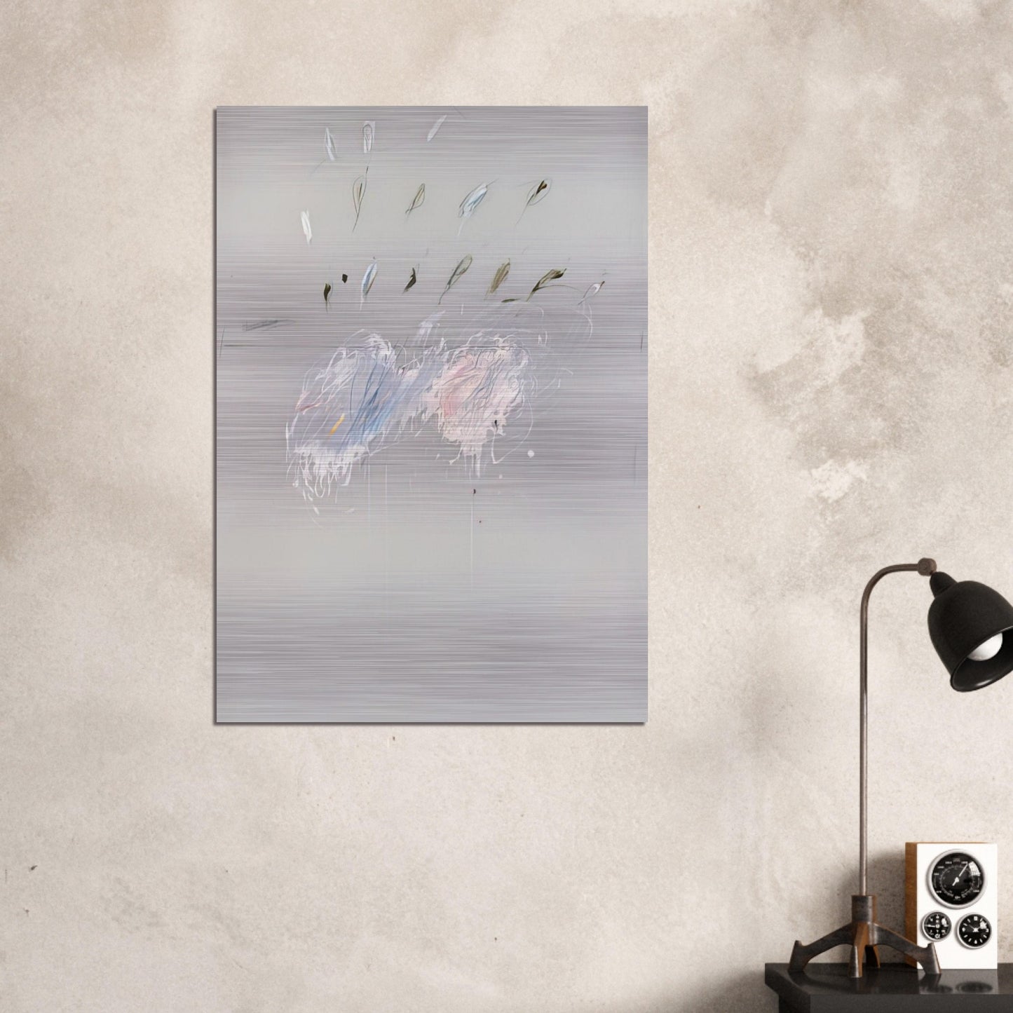 Nine Discourses on Commodus, Part VI - Cy Twombly Brushed Aluminum Print - 70x100 cm / 28x40 inches | Cy Twombly Aluminum Print | Cy Twombly Prints
