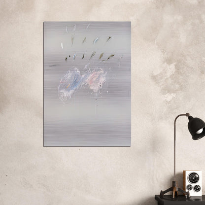 Nine Discourses on Commodus, Part VI - Cy Twombly Brushed Aluminum Print - 70x100 cm / 28x40 inches | Cy Twombly Aluminum Print | Cy Twombly Prints