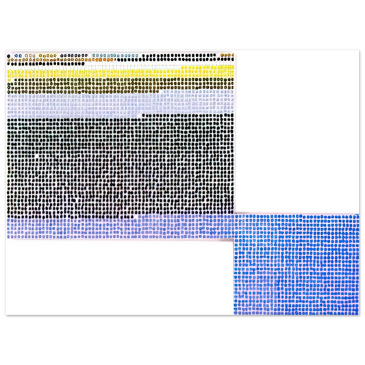 Jennifer Bartlett - Original Fibonacci - 2001  75x100 cm / 30x40inches Fine Art Poster