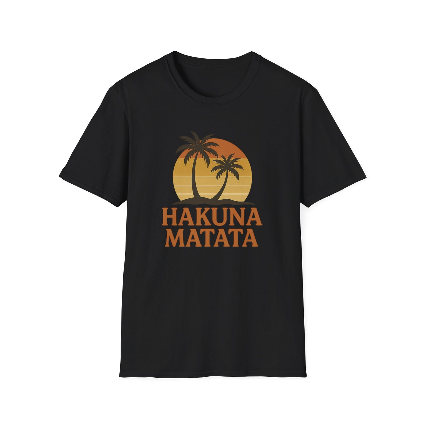 Camiseta con gráfico retro de Hakuna Matata, camiseta con vibra positiva "No Worries", camiseta vintage inspirada en los 90, camiseta con frase "Siéntete bien", regalo unisex