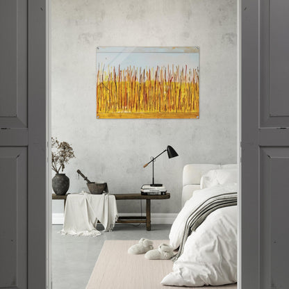 Campo di grano - 1984 - Mario Schifano Acrylic Print - 70x100 cm / 28x40″ inches