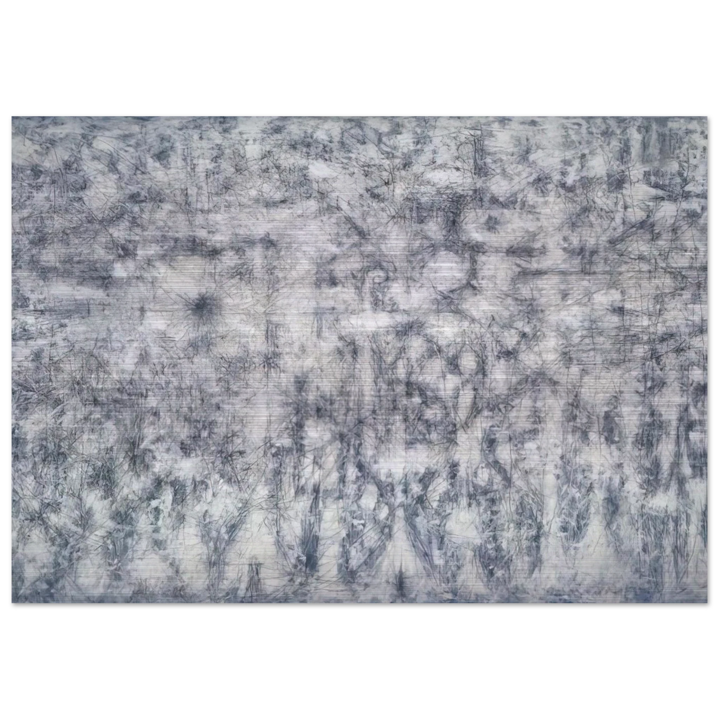 White Garden - Richard Pousette-Dart Brushed Aluminum Print - 70x100 cm / 28x40 inches | Richard Pousette-Dart Aluminum Print | Richard Pousette-Dart Prints