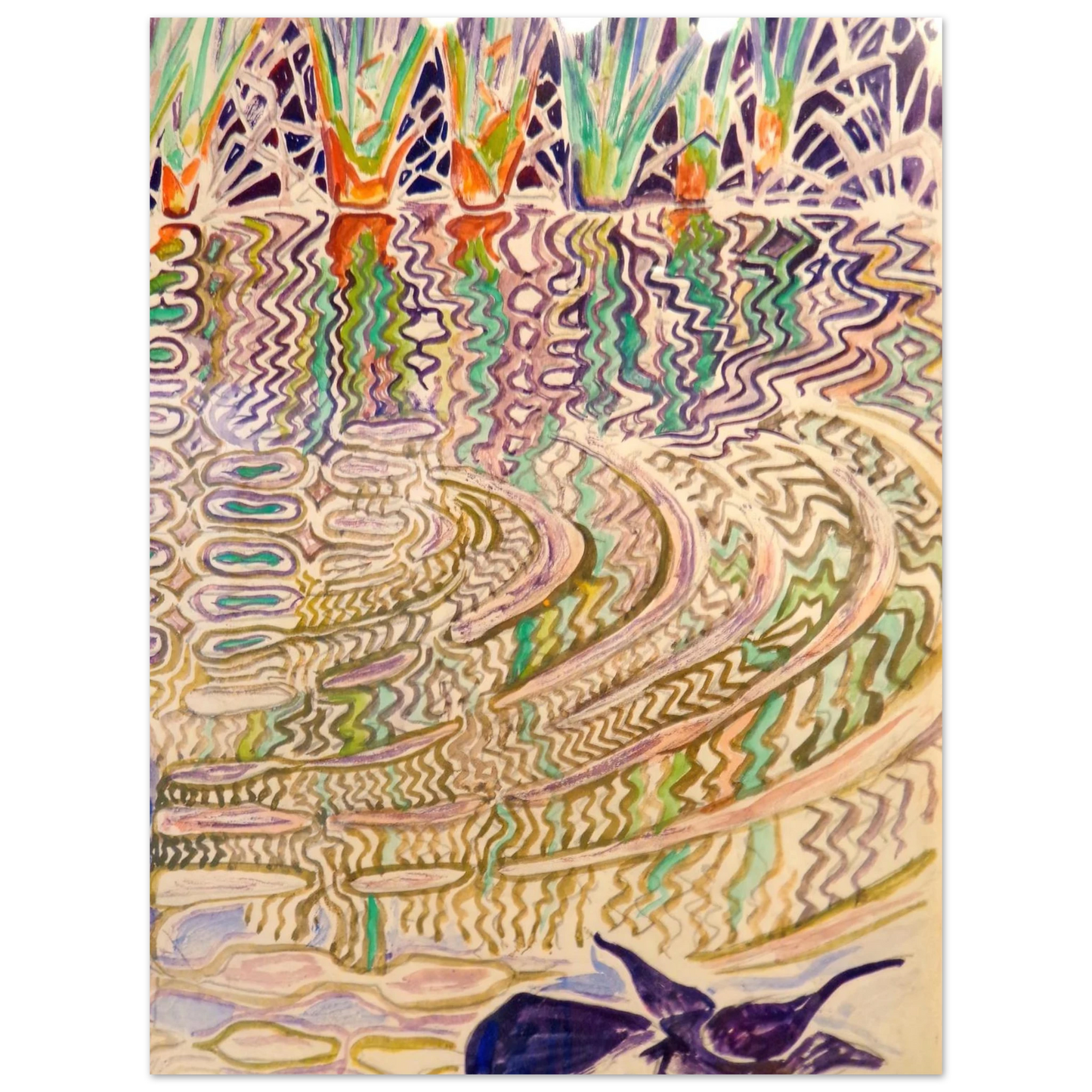Walter Inglis Anderson - Walter Anderson Wall art - 20x50 cm / 8x20 inches - Fine Art Poster-canvas - -