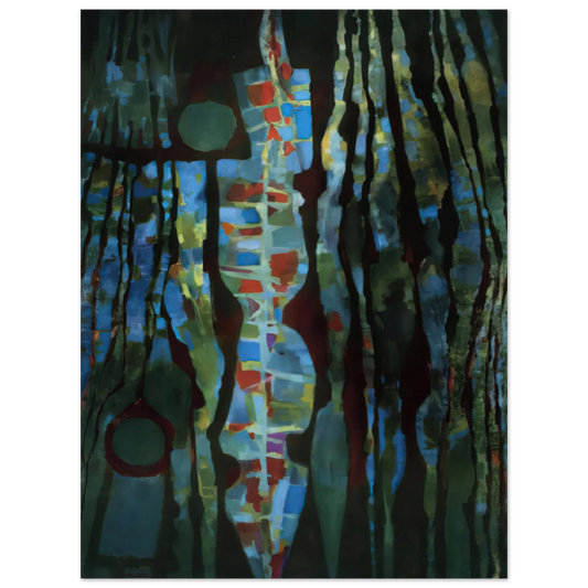 Alfred Manessier - Offrande de la terre I - 1961  75x100 cm / 30x40inches Fine Art Poster