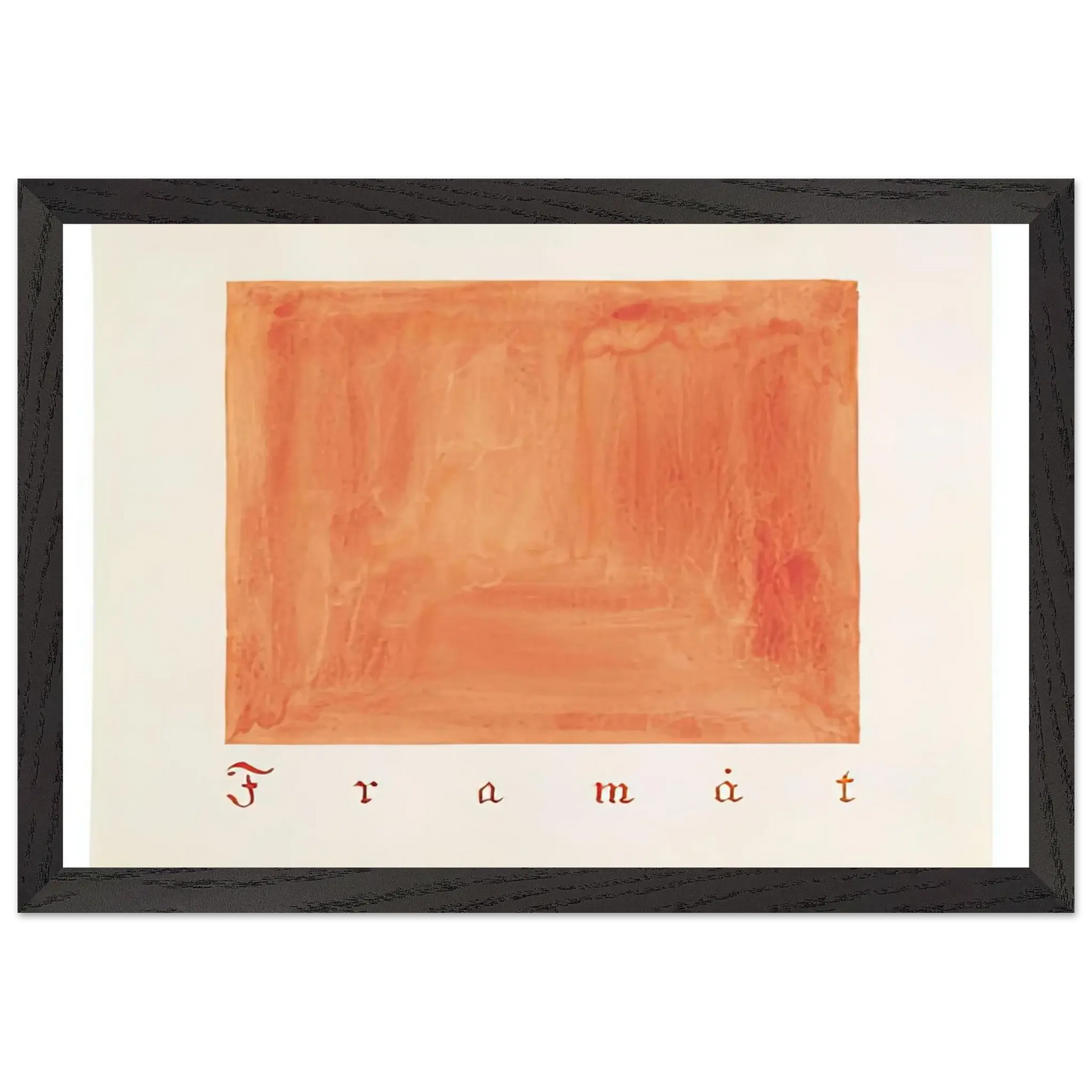 Hilma af Klint - FORWARDS PARCIFAL SERIES GROUP 2 SECTION 4 THE CONVOLUTE OF THE PHYSICAL PLANE 1916 Wall art - 13x18 cm / 5x7 Inches - Premium Wooden Framed Poster With Fine Art Paper - Black frame