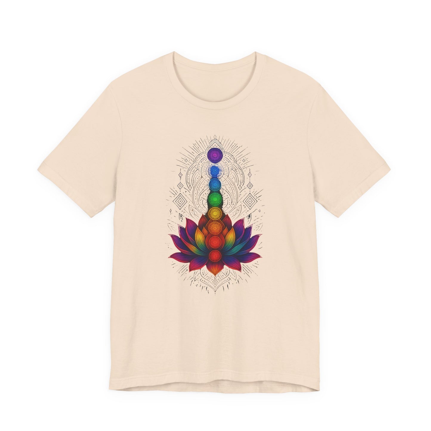 Amante del yoga espiritual de la flor de loto del chakra