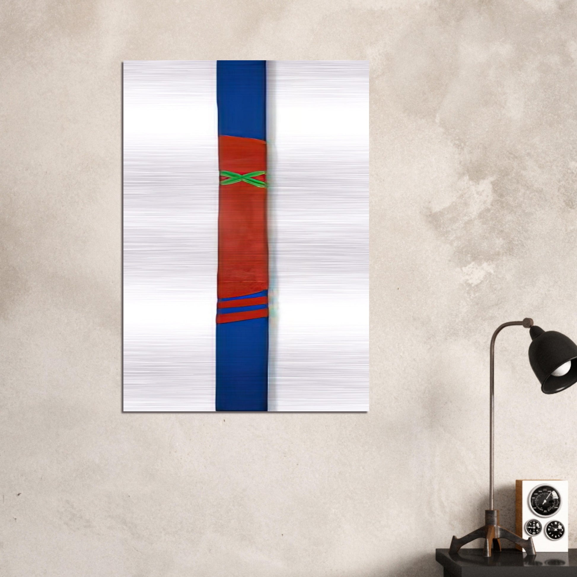 OHNE TITEL 1964 - BLINKY PALERMO Brushed Aluminum Print - 70x100 cm / 28x40 inches | BLINKY PALERMO Aluminum Print | BLINKY PALERMO Prints