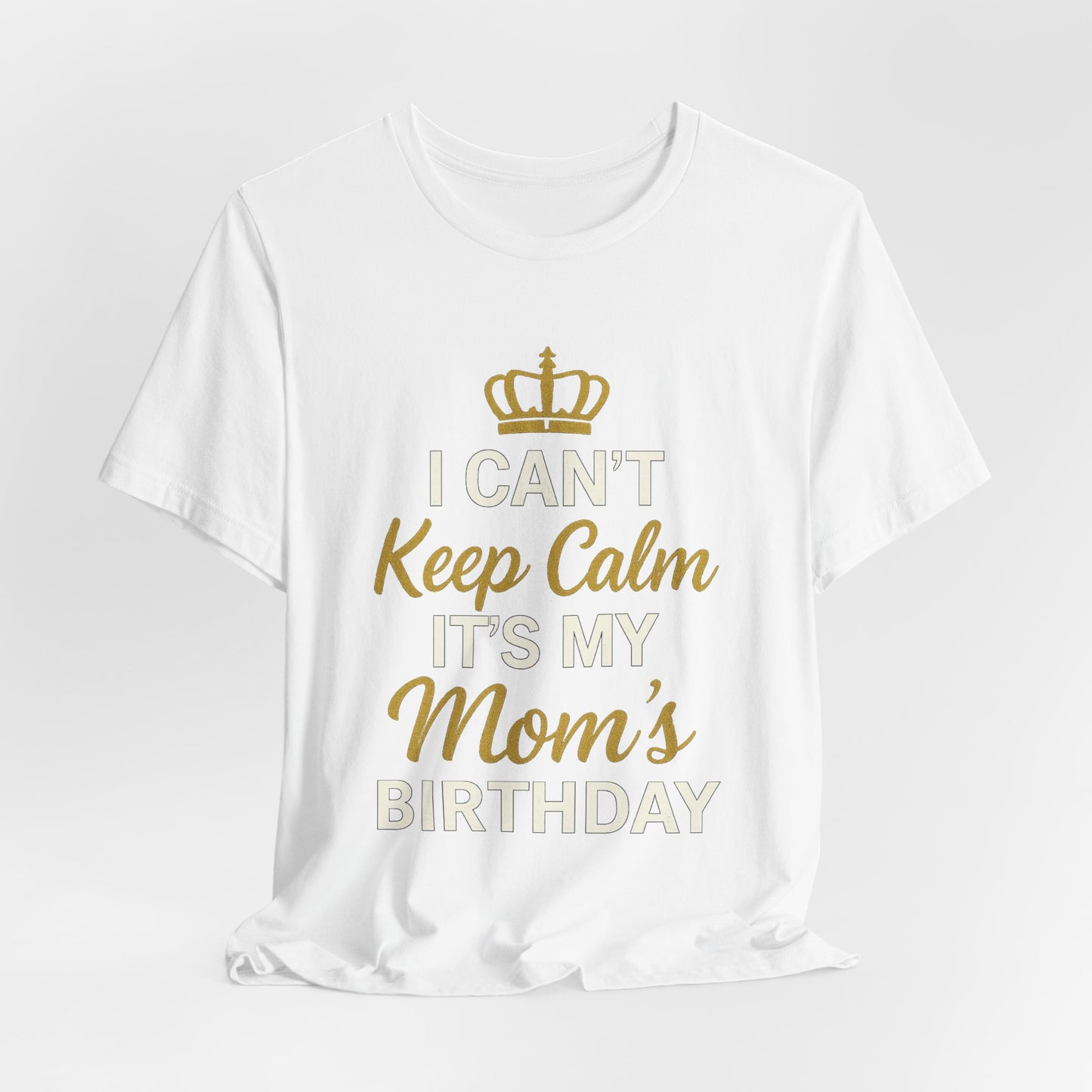 No puedo mantener la calma, es el cumpleaños de mi mamá