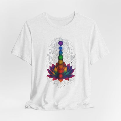 Amante del yoga espiritual de la flor de loto del chakra