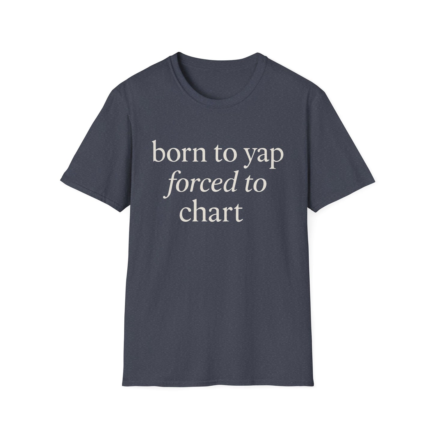 Camiseta "Born to Yap, Obligado a Gráfico", Divertida Camiseta de Enfermera para Trabajadores de la Salud, Regalo de Humor Médico para Enfermeras Registradas, Enfermeras Prácticas con Licencia (LPN), Camiseta de Enfermera Amante de los Perros