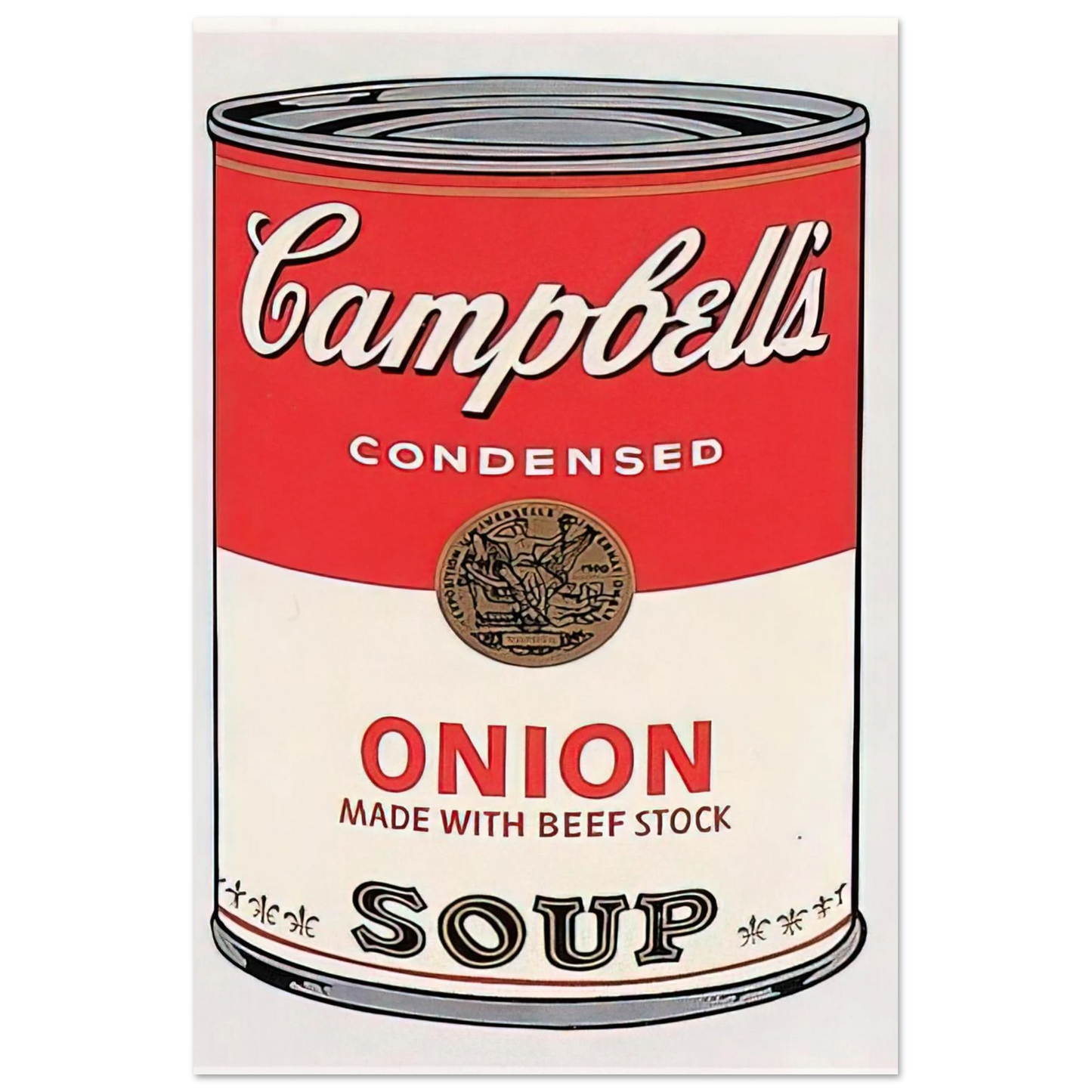 Andy Warhol - Campbell's Soup Can  onion  Fine Art Poster