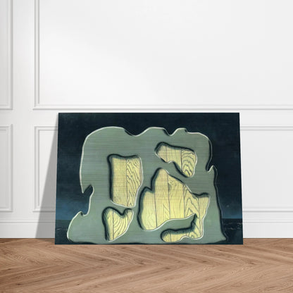 IMP OF THE PERVERSE 1927 - Rene Magritte Brushed Aluminum Print - 70x100 cm / 28x40 inches | Rene Magritte Aluminum Print | Rene Magritte Prints