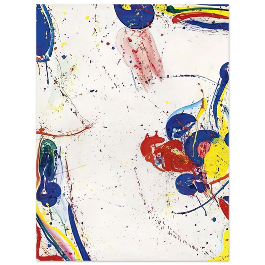 Sam Francis - On Return  75x100 cm / 30x40inches Fine Art Poster