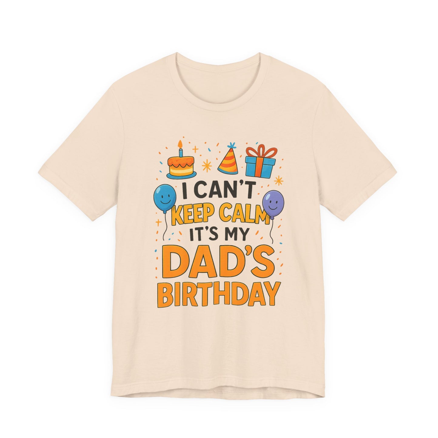 Regalo de cumpleaños para papá No puedo mantener la calma Es el cumpleaños de mi papá Feliz padre