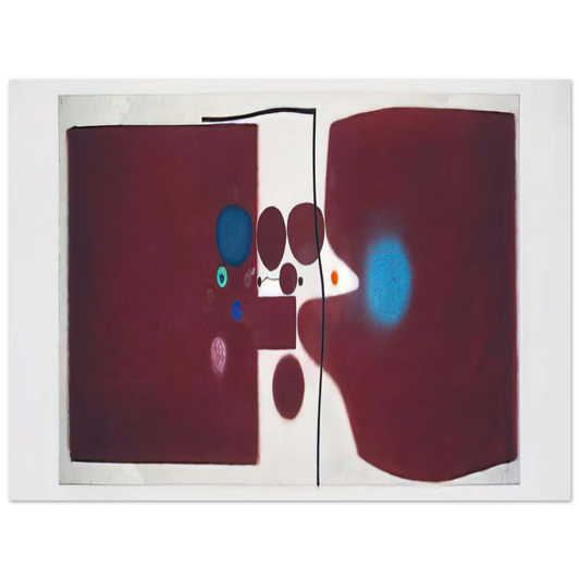Victor Pasmore - BROWN SYMPHONY 1979  75x100 cm / 30x40inches Fine Art Poster