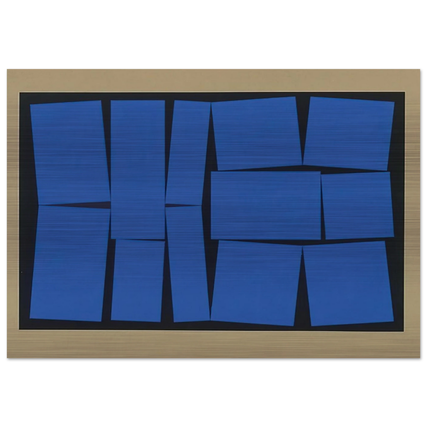 Metaesquema 19 - 1958 - Helio Oiticica Brushed Aluminum Print - 70x100 cm / 28x40 inches | Helio Oiticica Aluminum Print | Helio Oiticica Prints