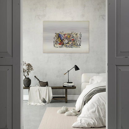 UNTITLED - Jackson Pollock Brushed Aluminum Print - 70x100 cm / 28x40 inches | Jackson Pollock Aluminum Print | Jackson Pollock Prints
