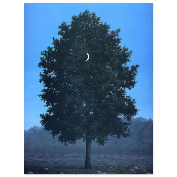 Rene Magritte - SIXTEENTH OF SEPTEMBER 1956  75x100 cm / 30x40inches Fine Art Poster