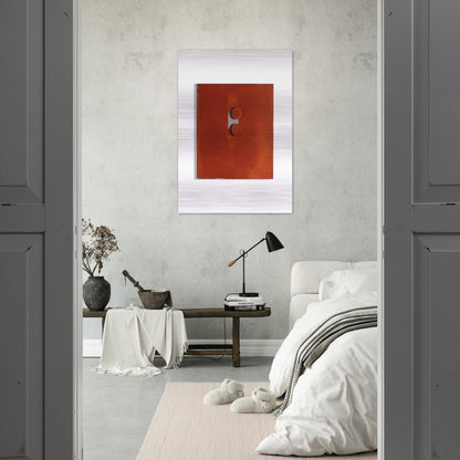 TABLETTENBILD 1966 - BLINKY PALERMO Brushed Aluminum Print - 70x100 cm / 28x40 inches | BLINKY PALERMO Aluminum Print | BLINKY PALERMO Prints