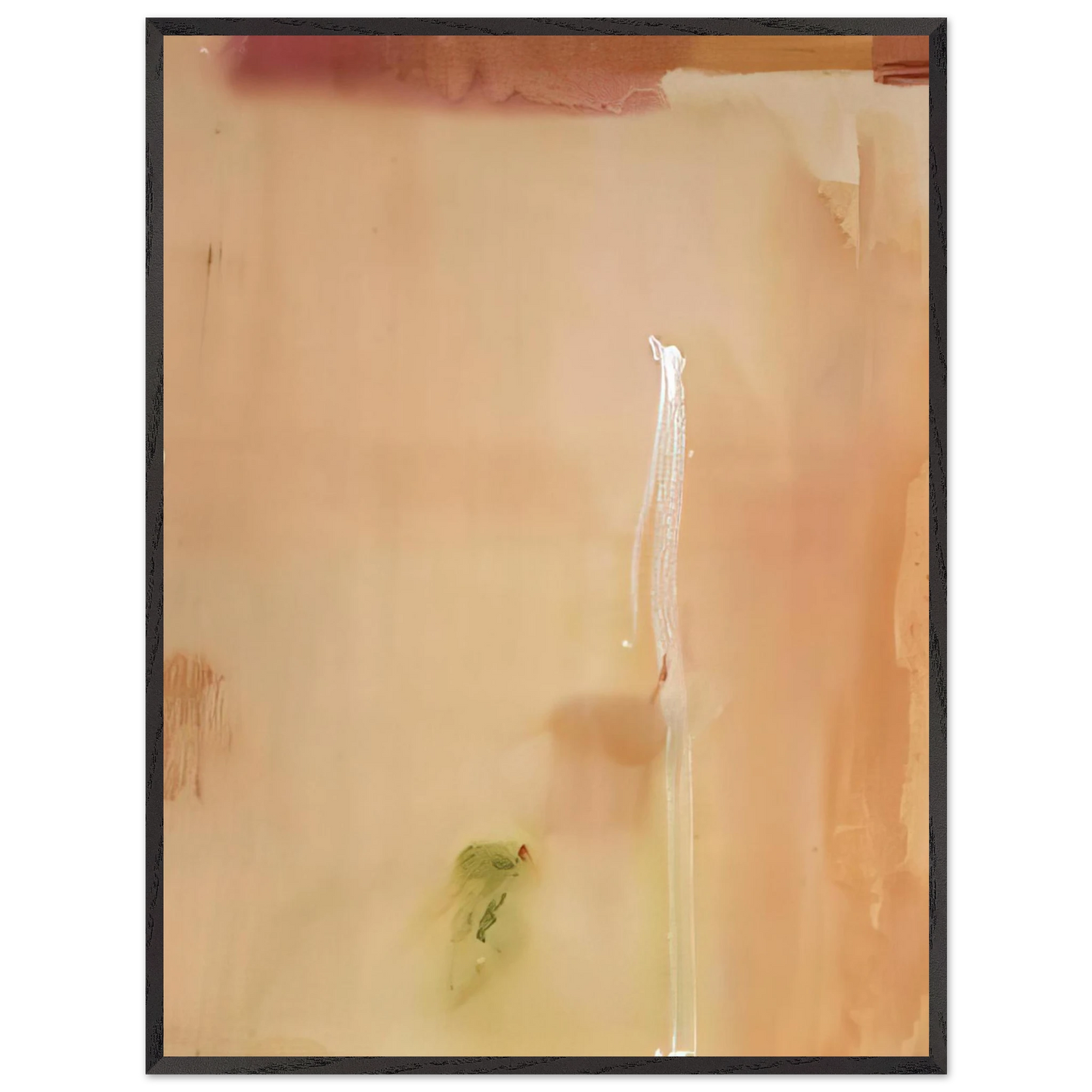 Helen Frankenthaler - Dawn Stroke - 1977 Wall art - 70x100 cm / 28x40 inches - Premium Wooden Framed Poster With Fine Art Paper-canvas - Wood frame