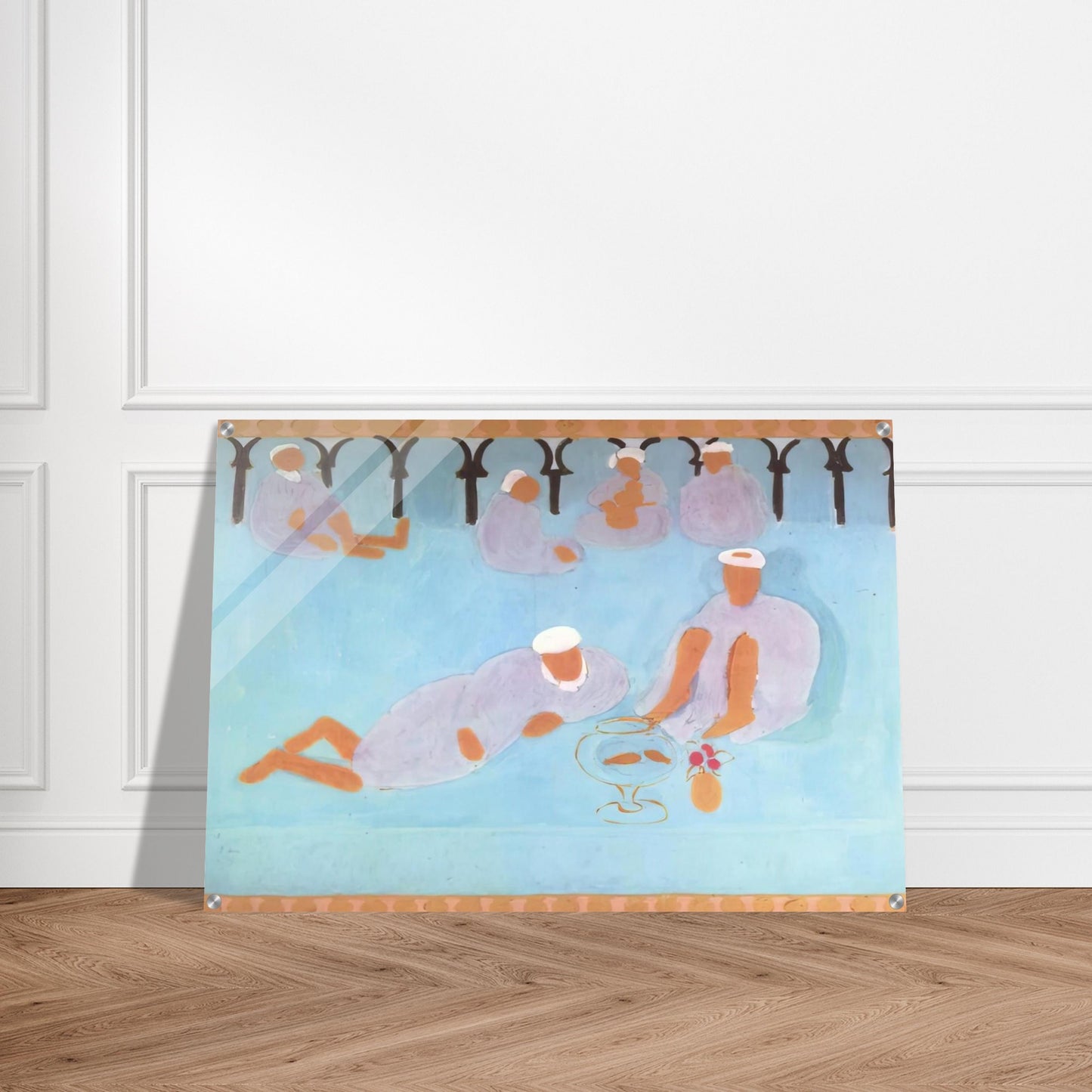 MOROCCAN CAF 1913 - Henri Matisse Acrylic Print - 70x100 cm / 28x40″ inches | Henri Matisse Wall Art | Henri Matisse Prints