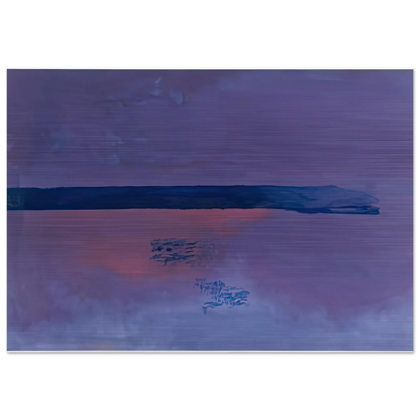 Ebbing, 2002- - Helen Frankenthaler Brushed Aluminum Print - 70x100 cm / 28x40 inches | Helen Frankenthaler Aluminum Print | Helen Frankenthaler Prints