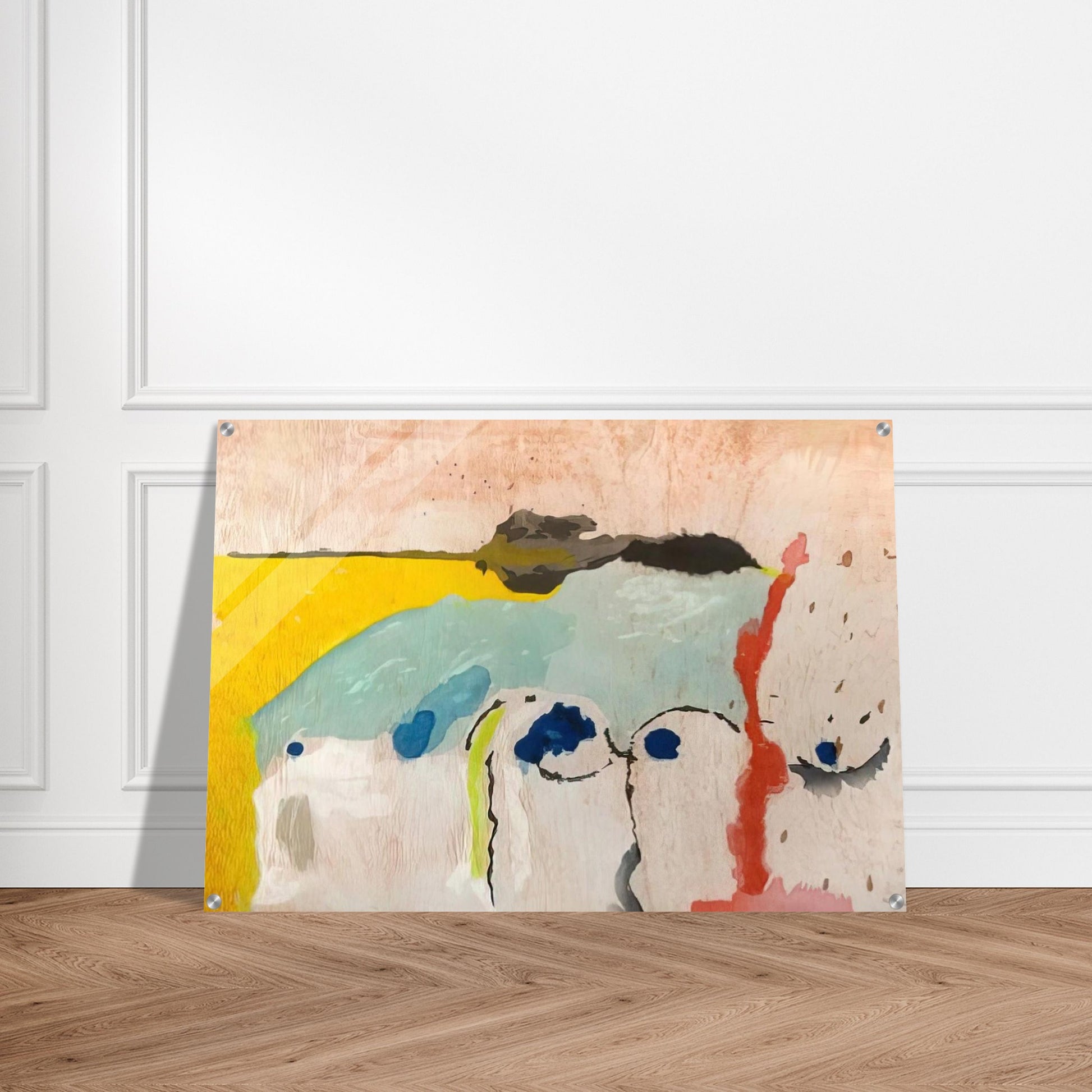 Tales of Genji I - 1998 - Helen Frankenthaler Acrylic Print - 70x100 cm / 28x40″ inches