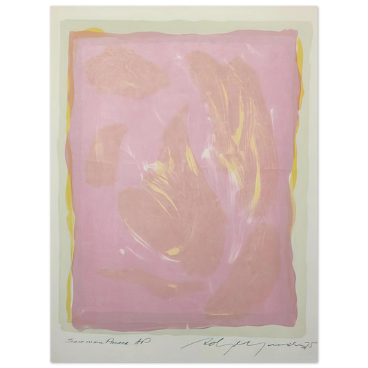 Adja Yunkers - Summer Palace - 1975  75x100 cm / 30x40inches Fine Art Poster