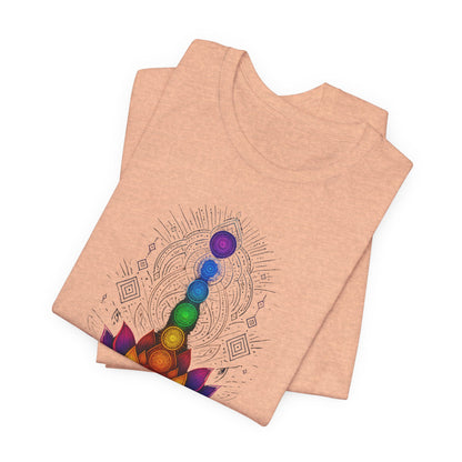 Amante del yoga espiritual de la flor de loto del chakra