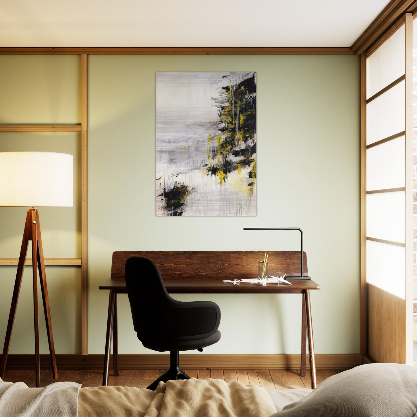 Quattro Stagioni II. Inverno - Cy Twombly Brushed Aluminum Print - 70x100 cm / 28x40 inches | Cy Twombly Aluminum Print | Cy Twombly Prints